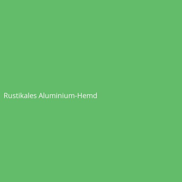 Rustikales Aluminium-Hemd