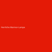 Herrliche Marmor-Lampe