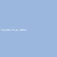 Praktische Wolle-Tastatur