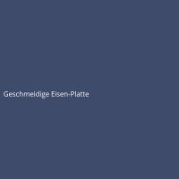 Geschmeidige Eisen-Platte