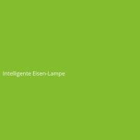 Intelligente Eisen-Lampe