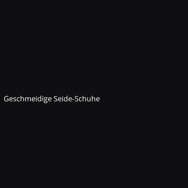 Geschmeidige Seide-Schuhe